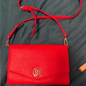 Nine West Vibrant Red Crossbody Bag
